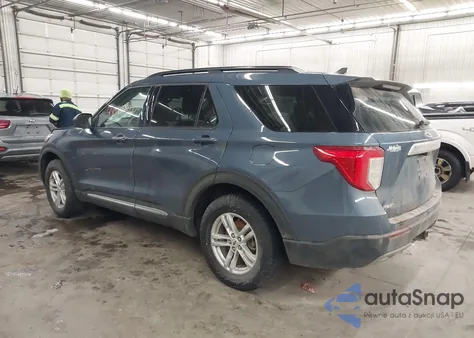 2021 Ford Explorer Xlt z USA, uszkodzony, nr VIN 1FMSK8DHXMGB24142